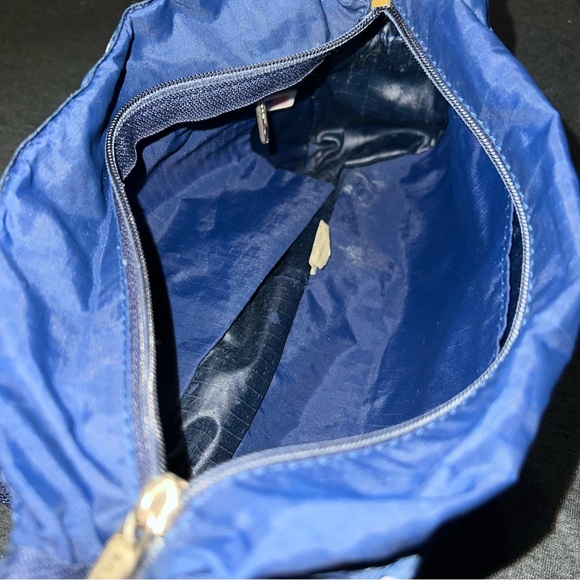 Le sportsac bag navy blue messenger bag shoulder bag crossbody zipper adjustable - Picture 5 of 7